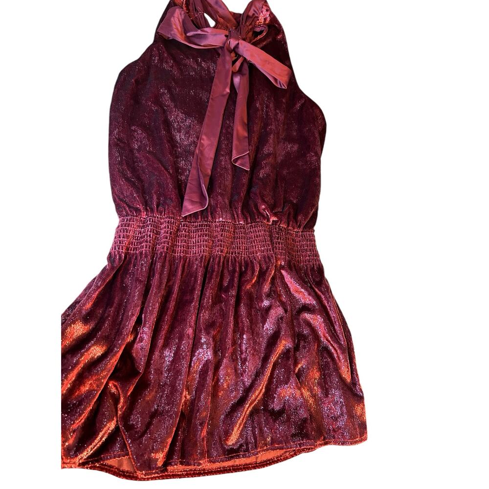 Ramy Brook Red Ellin Dress - Size L - Picture 13 of 14
